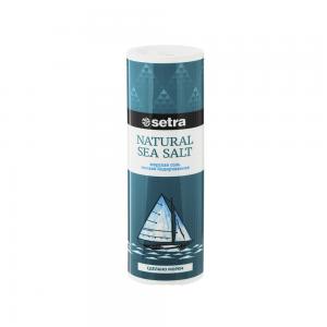 Соль морская пищевая мелкая йодированная (солонка), SETRA (250 г)