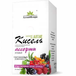 Кисель «Ассорти», Алтай Флора (10 стиков)